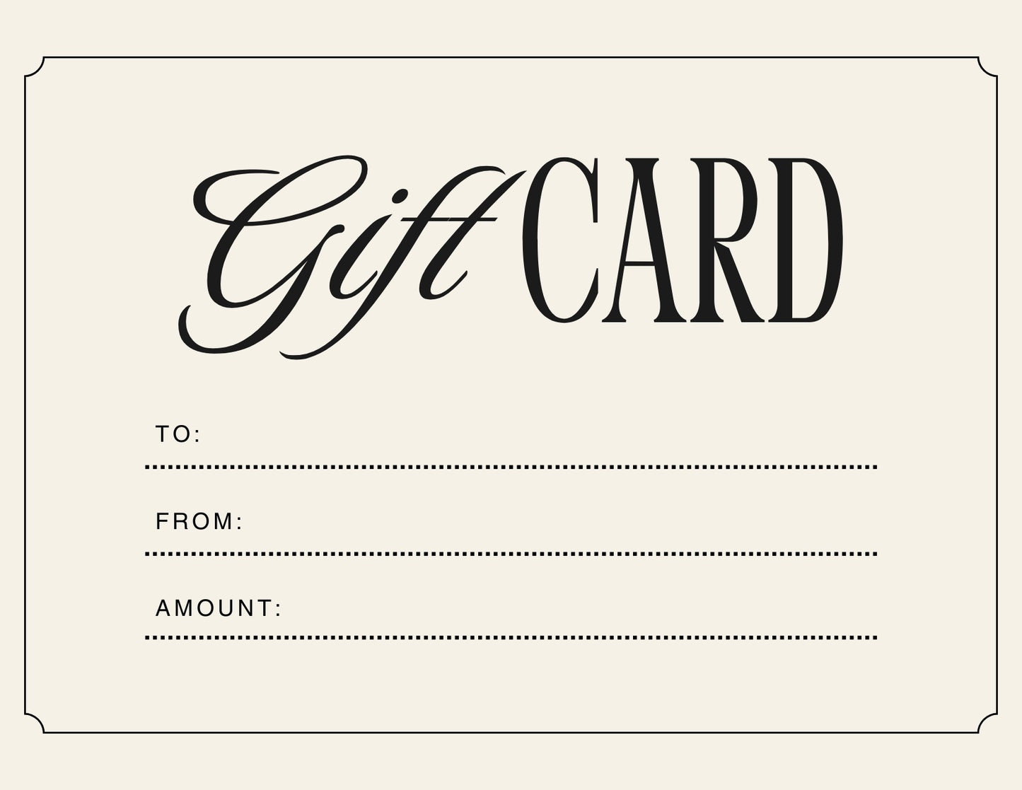 Gift Card