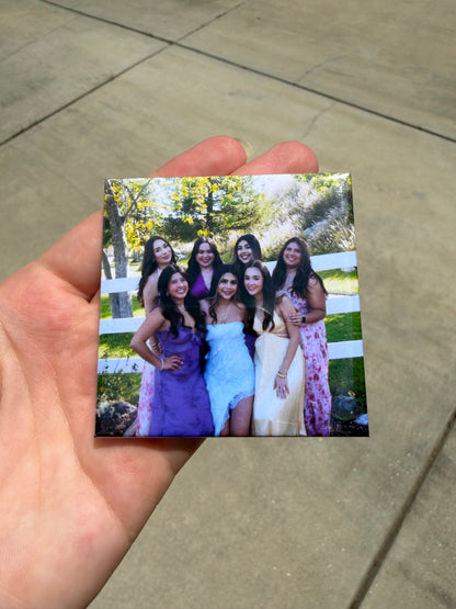Custom Photo Magnet: 2.5" x 2.5" Glossy