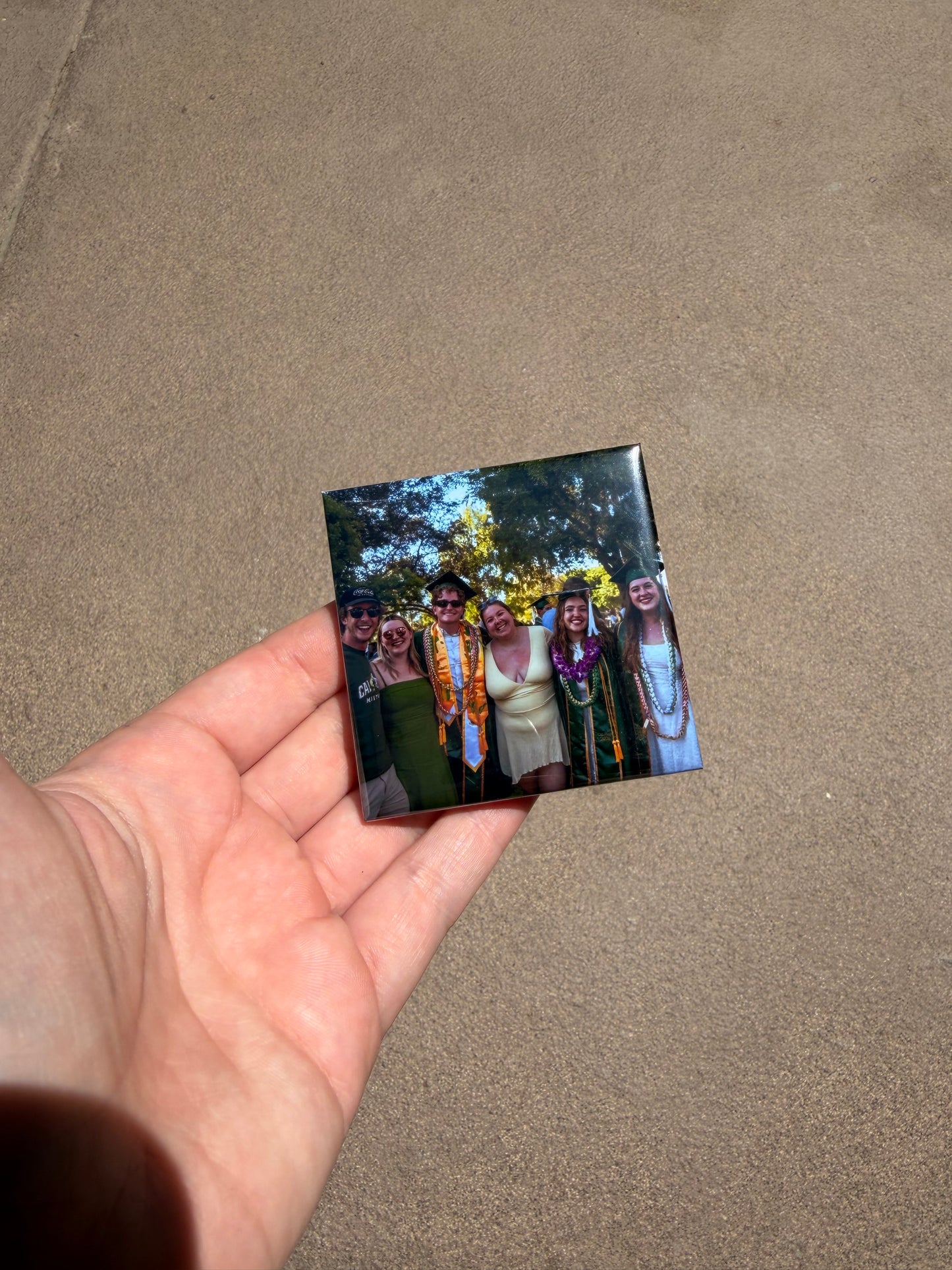 Custom Photo Magnet: 2.5" x 2.5" Glossy