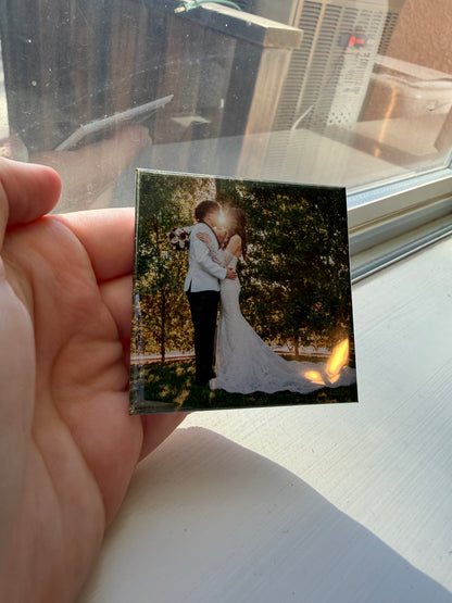 Custom Photo Magnet: 2.5" x 2.5" Glossy