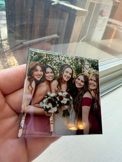 Custom Photo Magnet: 2.5" x 2.5" Glossy