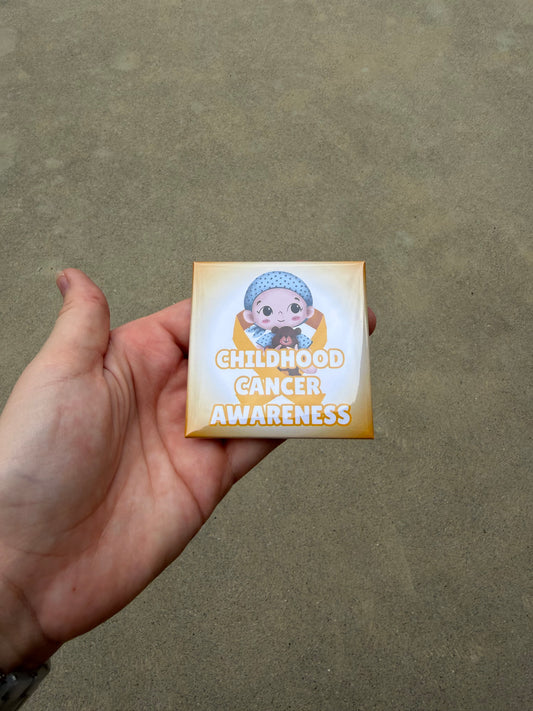 Childhood Cancer Awareness Magnet